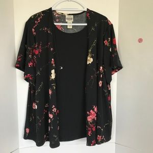 Bentley Plus Top Shirt blouse Size 2X (M-67)